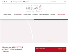 Tablet Screenshot of meslay.org